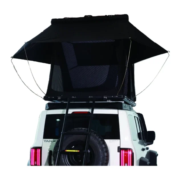 2 Man Triangular Aluminum Hard Shell Rooftop Tent