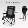 Luxury Folding Camping Chair – Portable with Thick Padding & Storage Bag