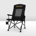 Luxury Folding Camping Chair – Portable with Thick Padding & Storage Bag