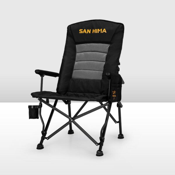 Luxury Folding Camping Chair – Portable with Thick Padding & Storage Bag