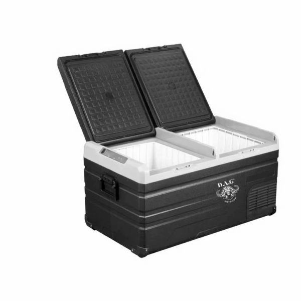 95L DAG Double Door Camping Fridge Freezer