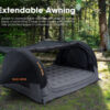 San Hima Double Air Swag Tent – Freestanding Dome with 22cm Built-In Air Mattress