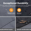 San Hima Double Air Swag Tent – Freestanding Dome with 22cm Built-In Air Mattress