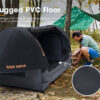 San Hima Double Air Swag Tent – Freestanding Dome with 22cm Built-In Air Mattress
