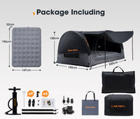 San Hima Double Air Swag Tent – Freestanding Dome with 22cm Built-In Air Mattress