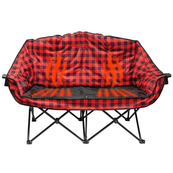 Bear Buddy Heated Chair – Double Heated Outdoor Seat with Bluetooth Control