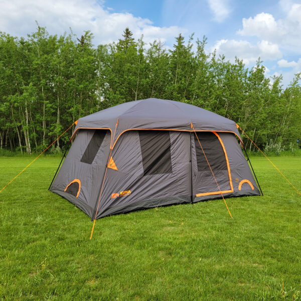 Family Camping Tent – Spacious with Divider Wall & Pet Door