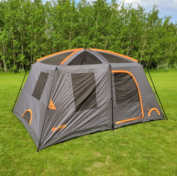 Family Camping Tent – Spacious with Divider Wall & Pet Door