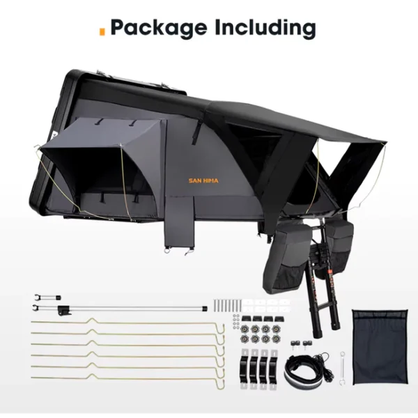 San Hima Jervis Rooftop Tent – Hardshell Package