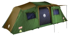 Eco Camp Outdoor Dark Room Tent – Fast Setup with LED Lighting