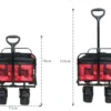 Foldable Beach Cart – Customizable Trolley